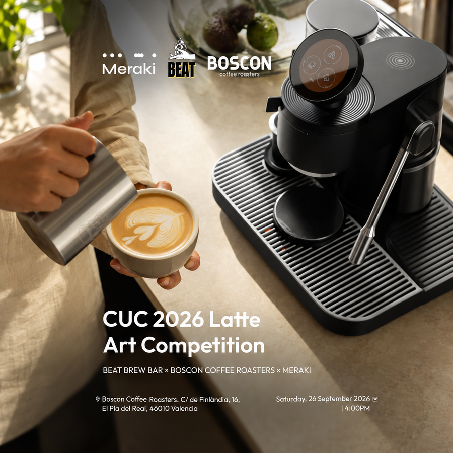 Meraki Joins Beat Brew Bar and Boscon Coffee for CUC 2026 in Valencia
