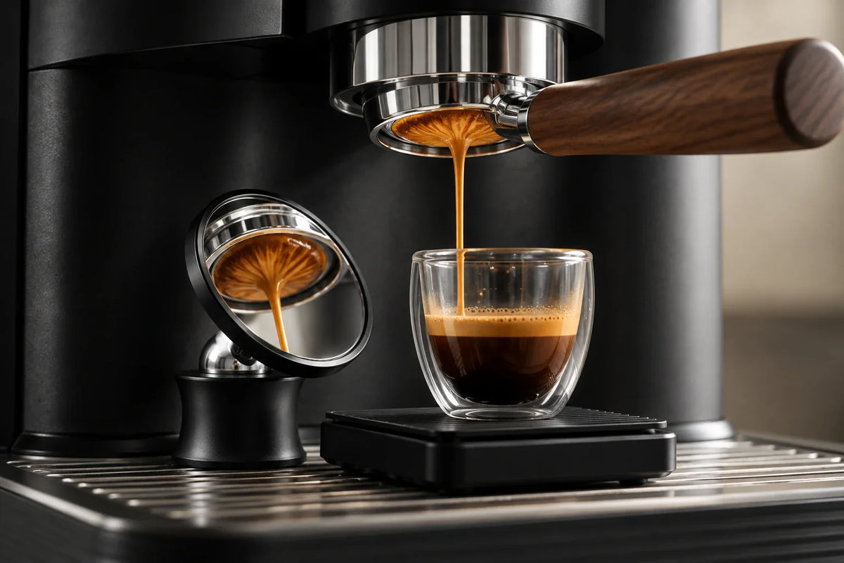 Espresso Extraction Too Slow: Restricting and Adjusting the Shot