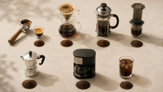 Coffee Grind Size Chart: Espresso to Cold Brew