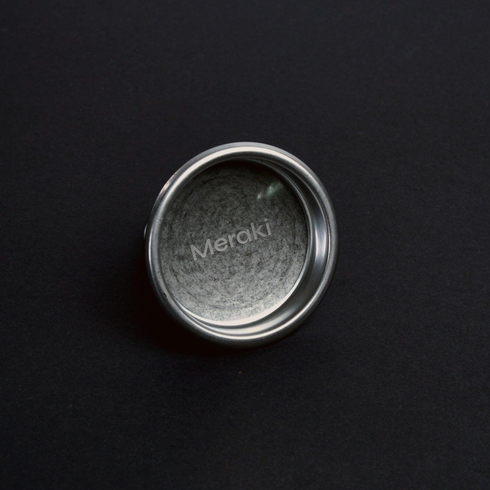 Meraki stainless steel blind basket for espresso machine cleaning