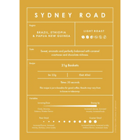 Sydney Road Blend 1kg - ALL